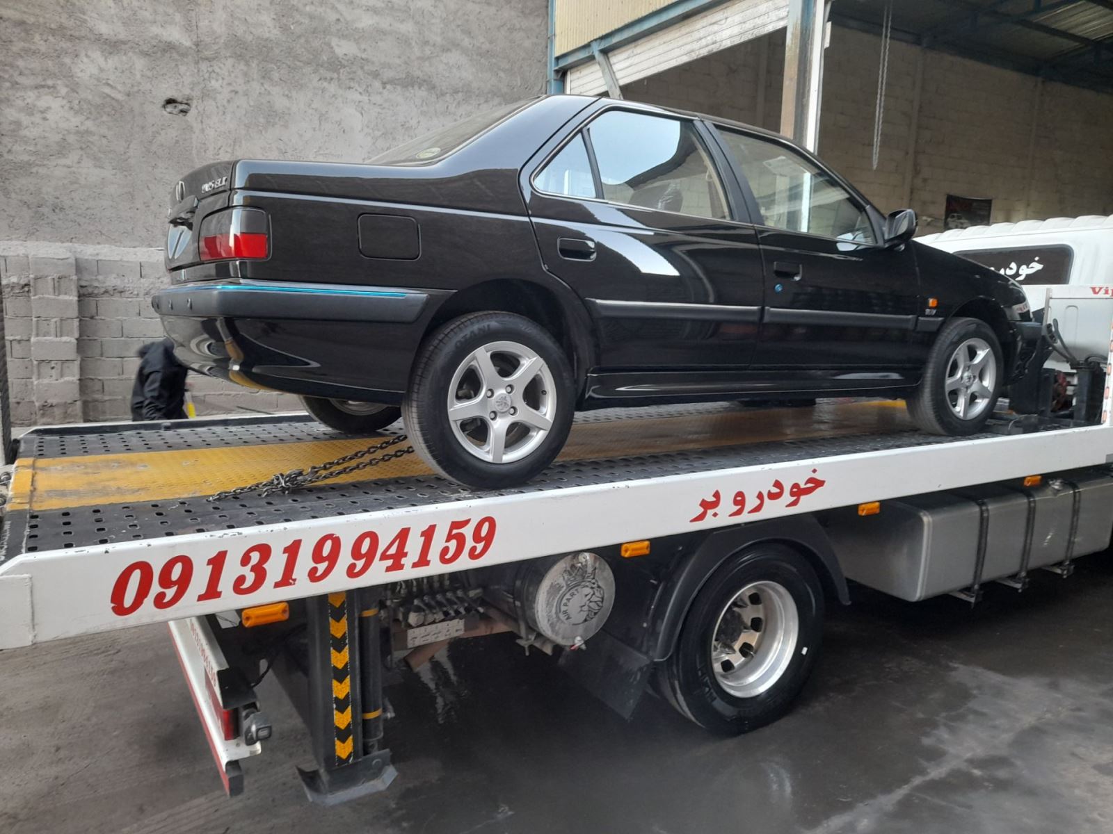 حمل خودروی سواری با خودروبر کفی