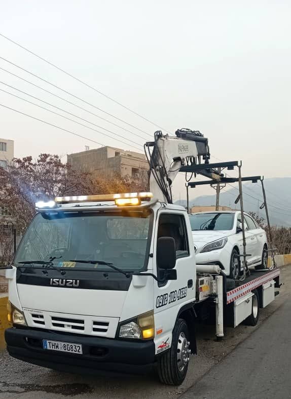یدک کش  چرخگیر در زرند